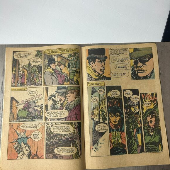 The Shadow Comic Book No. 6 September 1974 Night Of The Ninja DC Comics Vintage - Picture 4 of 5